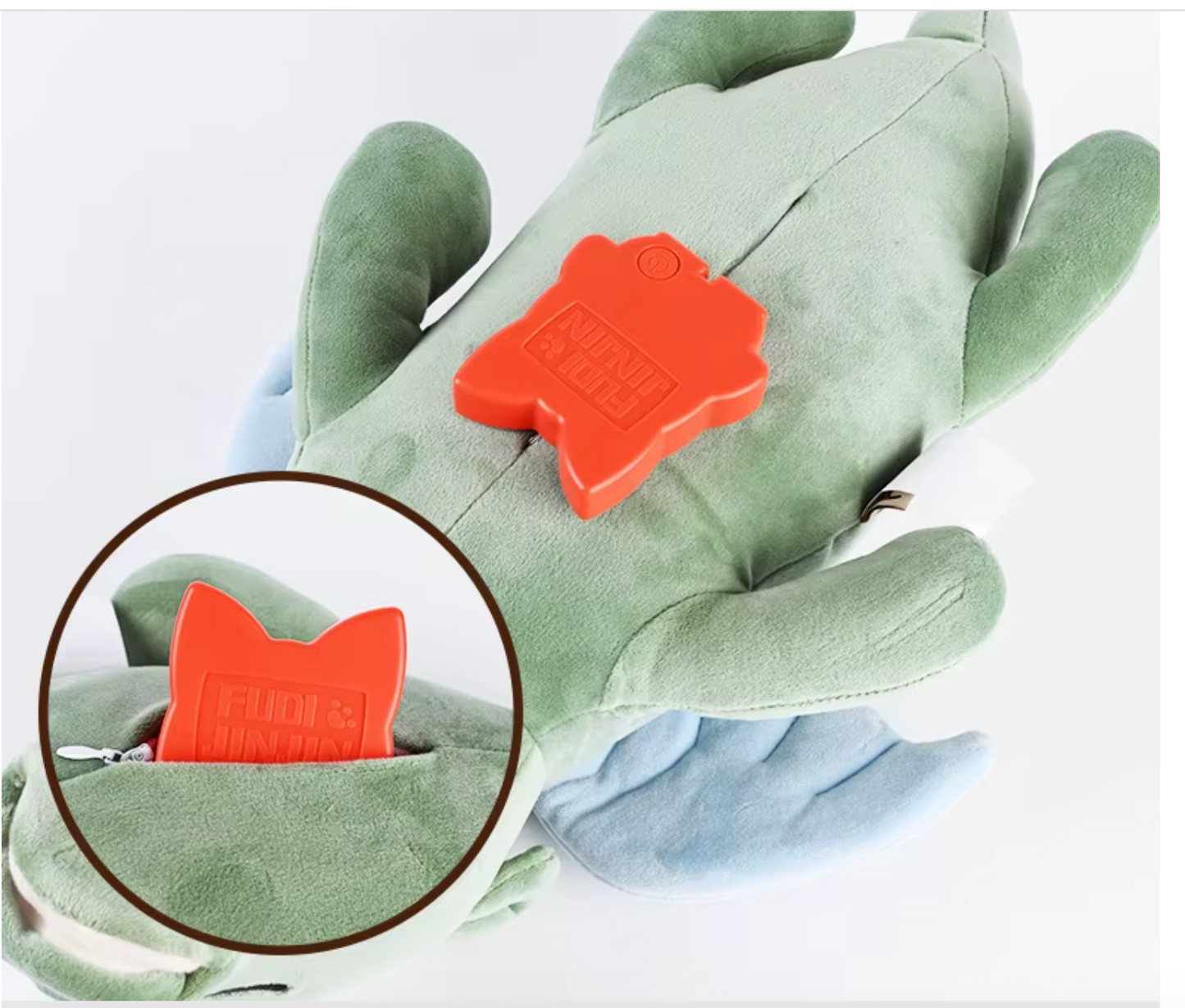 Heartbeat Plush Dragon – Calming Toy for Puppies