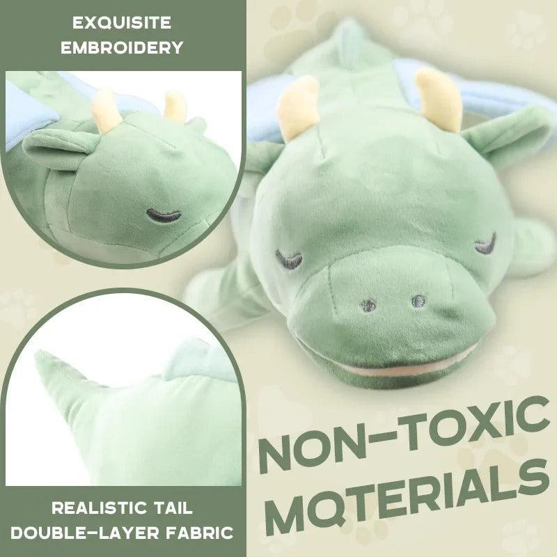 Heartbeat Plush Dragon – Calming Toy for Puppies