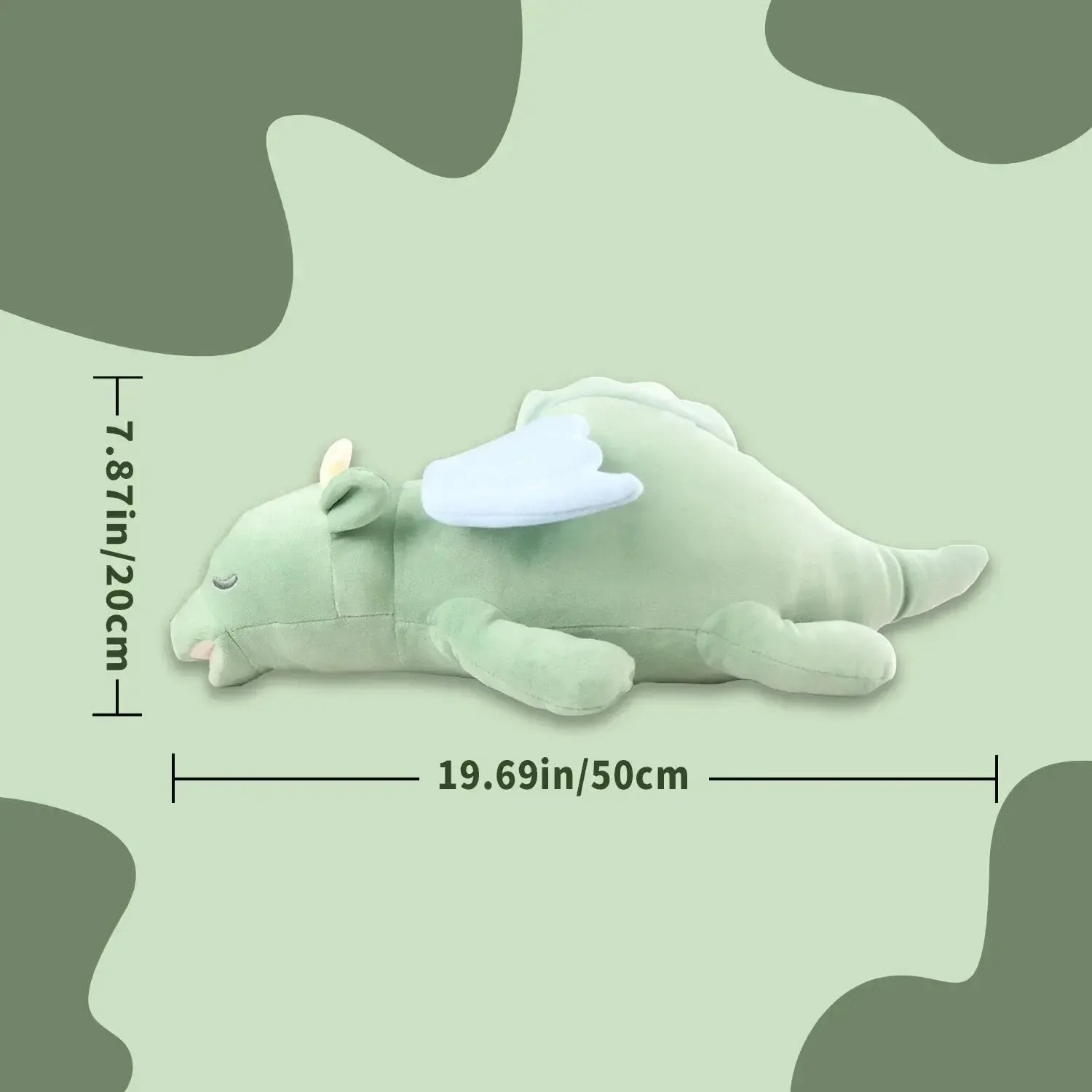 Heartbeat Plush Dragon – Calming Toy for Puppies