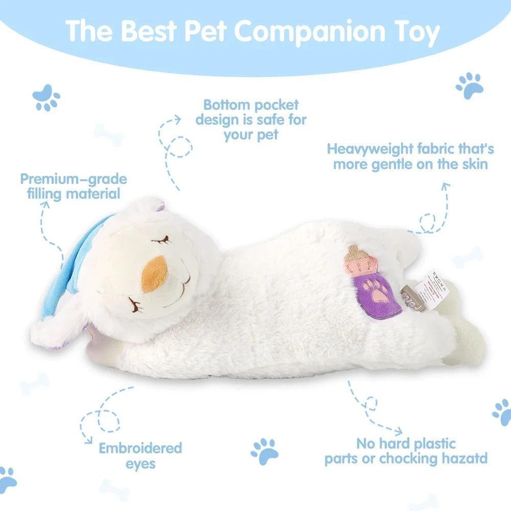 Heartbeat Plush Sheep – Soft Calming Sleep Toy
