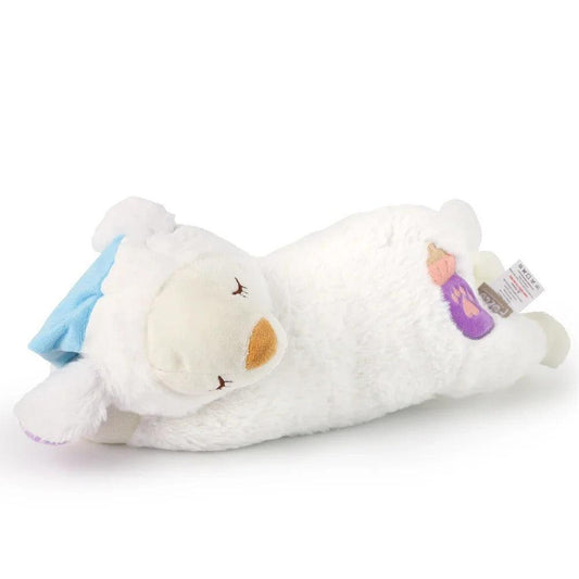 Heartbeat Plush Sheep – Soft Calming Sleep Toy
