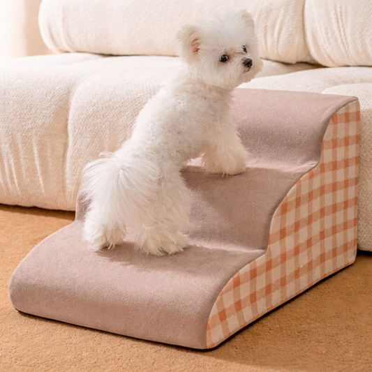 High-Density Foam Dog Stairs for Older Dogs