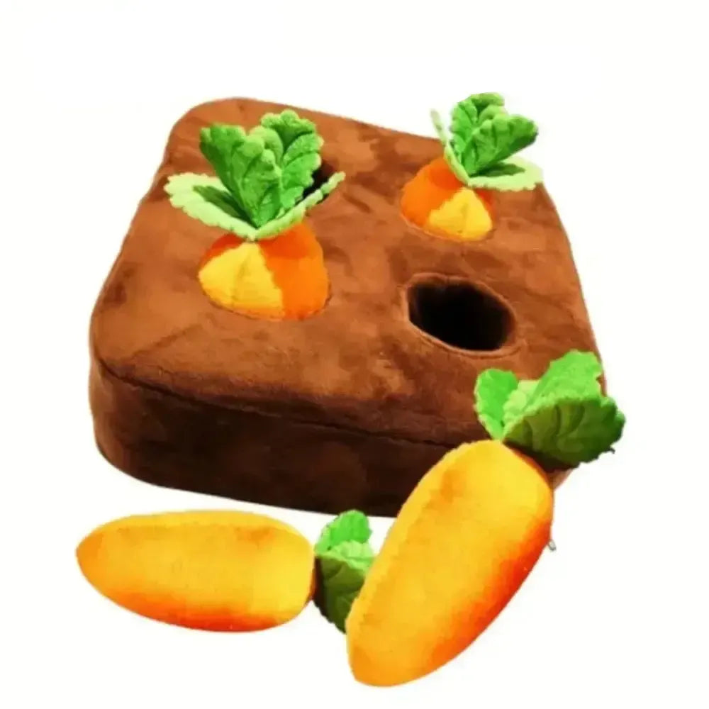 Interactive Carrot Snuffle Mat Enrichment Toy
