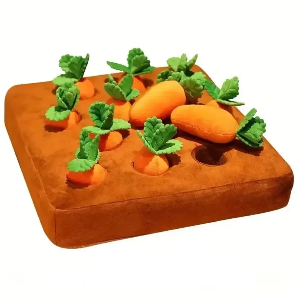 Interactive Carrot Snuffle Mat Enrichment Toy