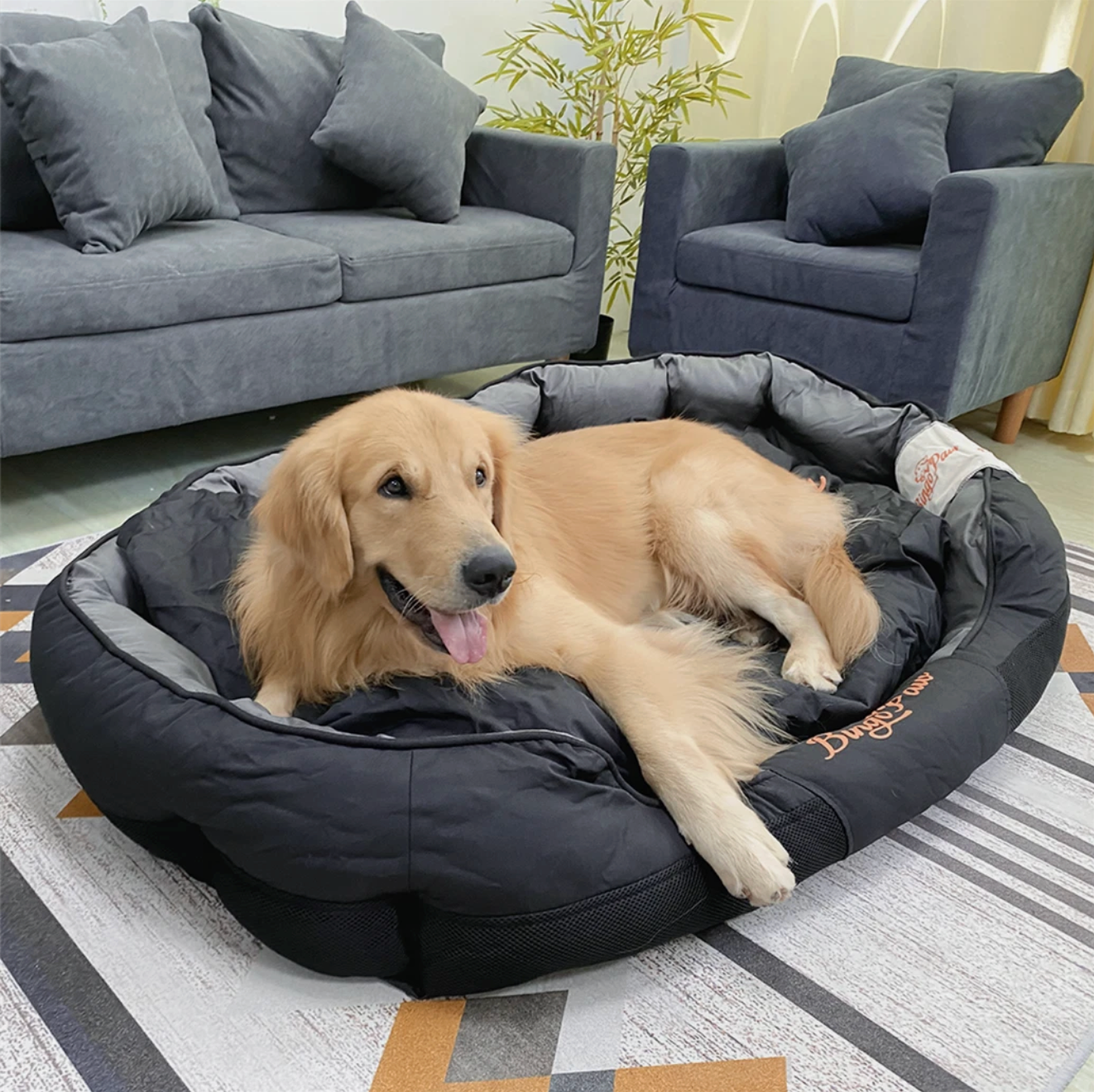 XXL Heavy Duty Orthopedic Dog Bed | Washable