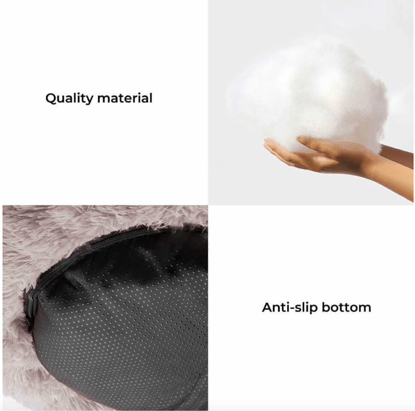 Orthopedic Washable Calming Donut Dog Sofa Bed