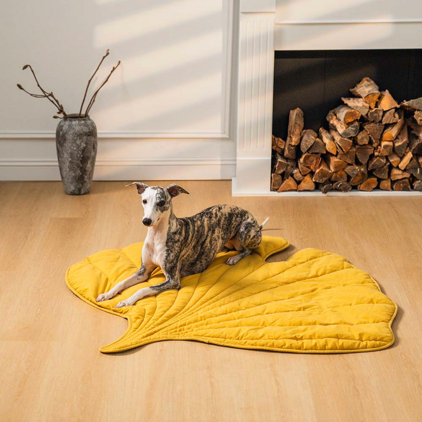 Cooling Leaf Summer Dog Mat
