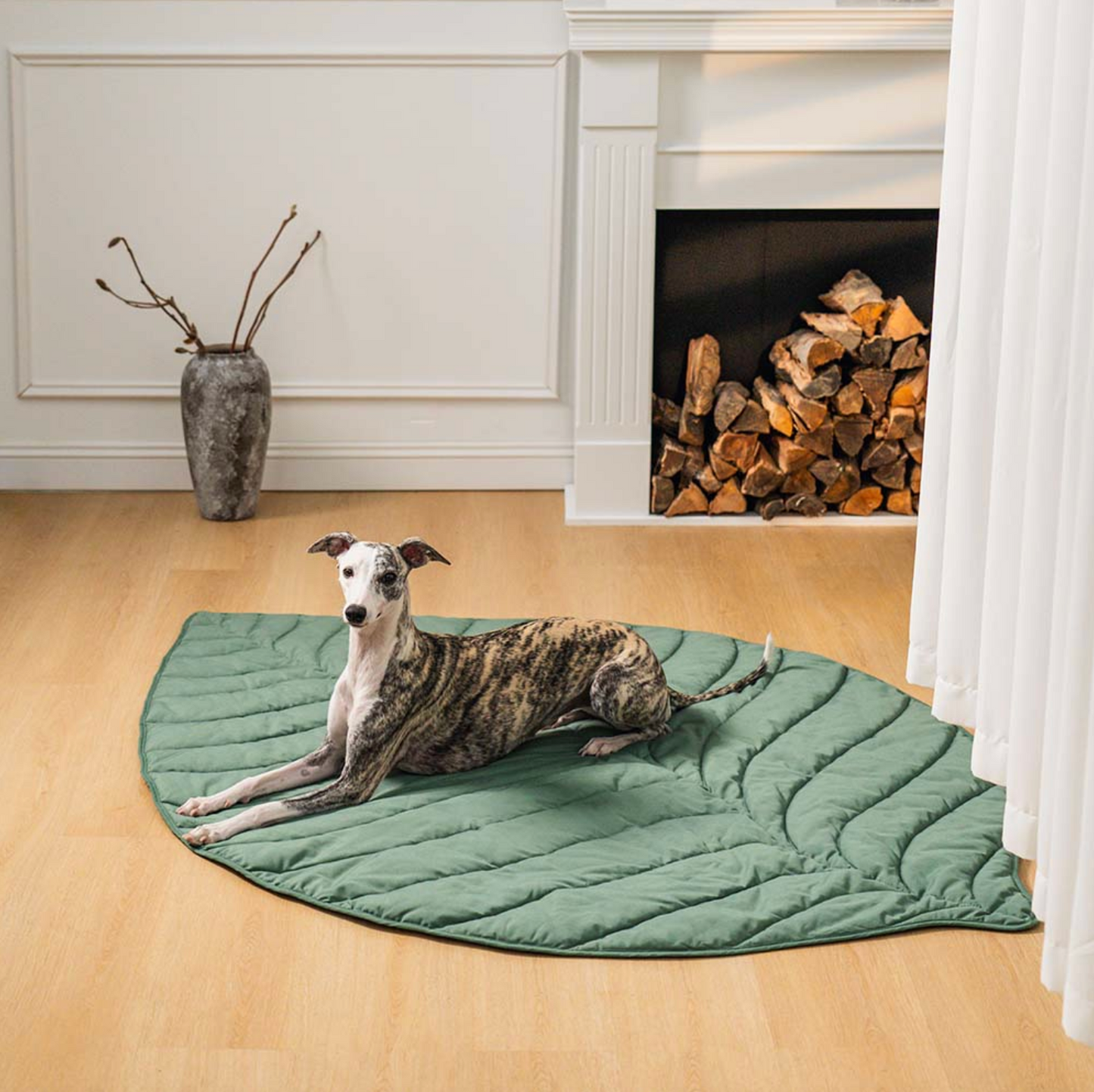 Cooling Leaf Summer Dog Mat