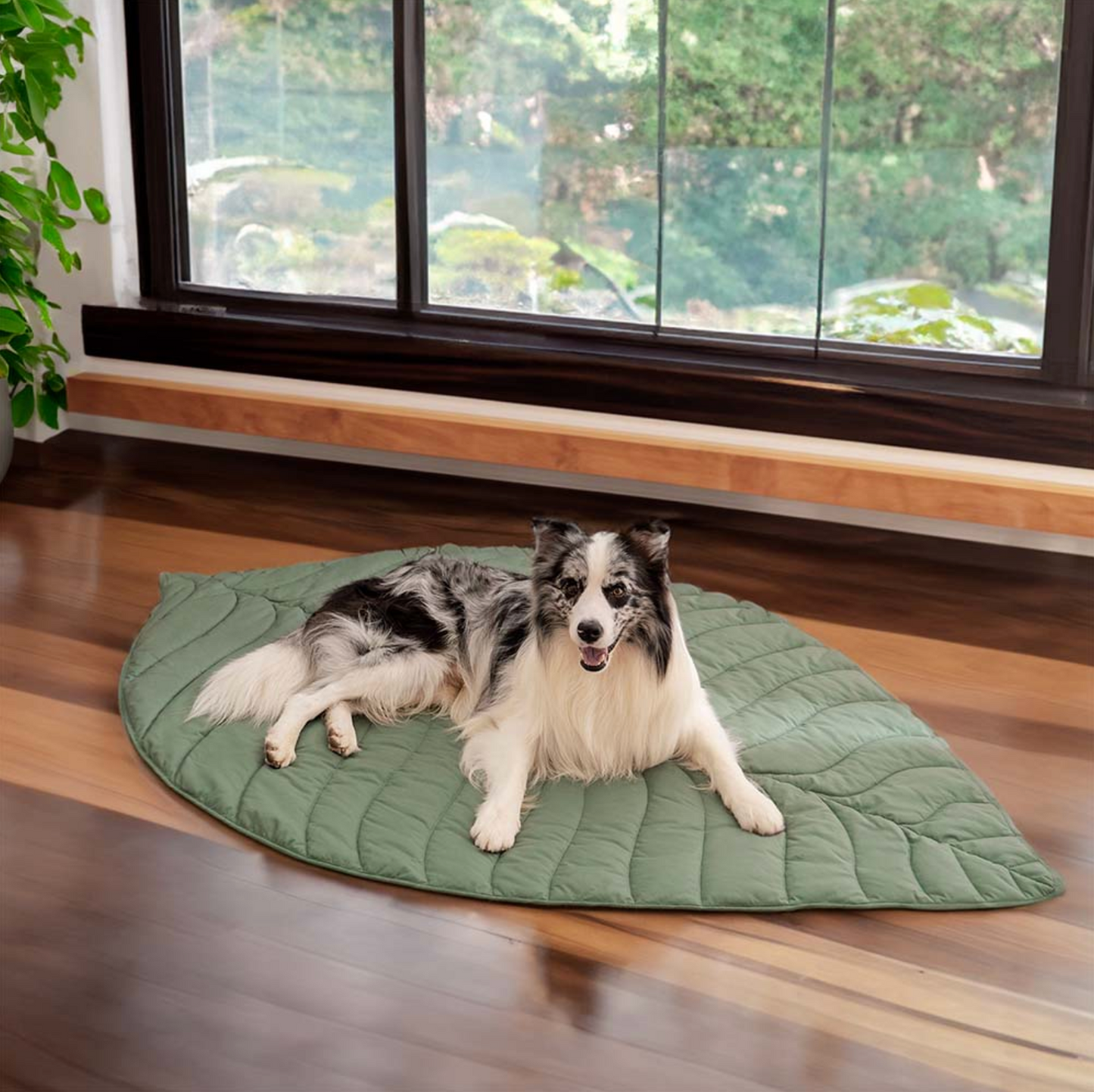 Cooling Leaf Summer Dog Mat
