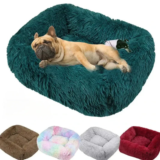 Luxury Washable Calming Dog Bed For Anxiety Relief