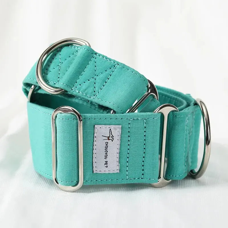 Martingale Dog Collar Cotton | Whippet & Iggy Wide Fit