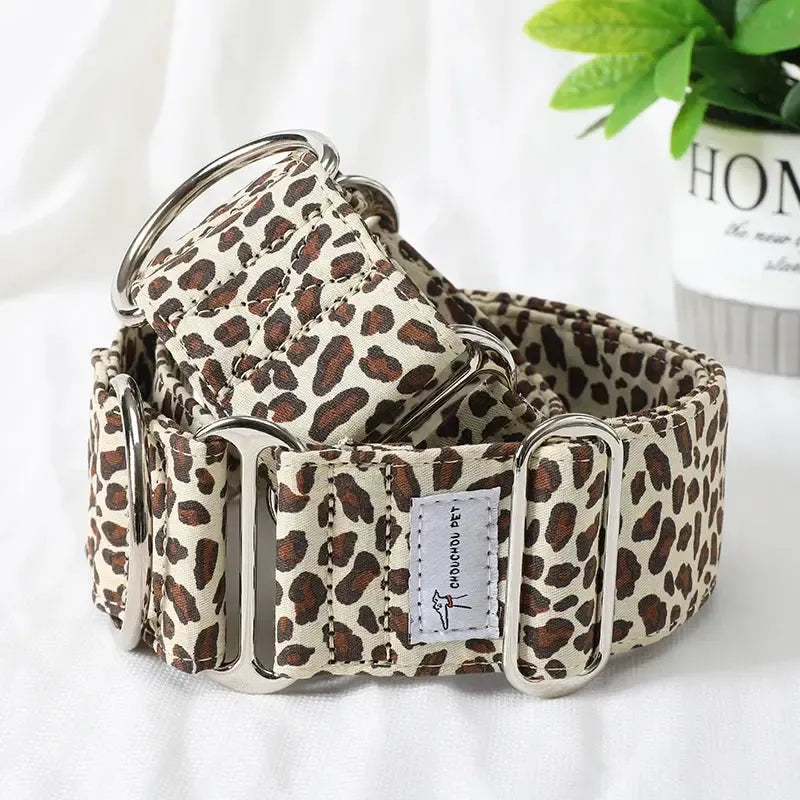 Martingale Dog Collar Cotton | Whippet & Iggy Wide Fit