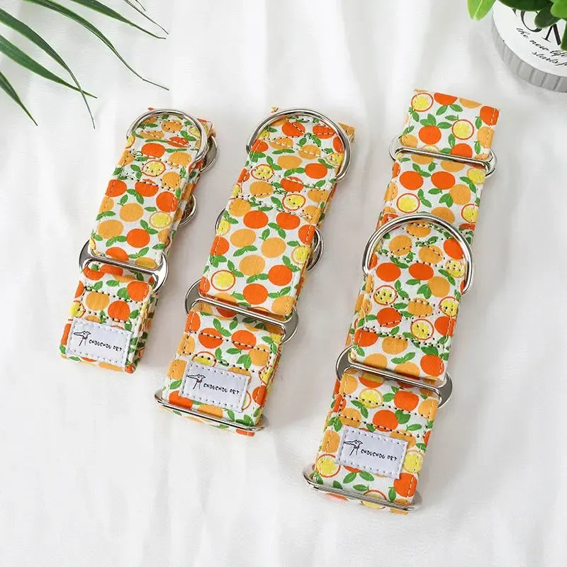 Martingale Dog Collar Cotton | Whippet & Iggy Wide Fit