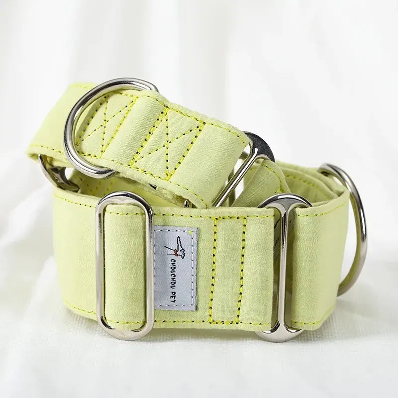 Martingale Dog Collar Cotton | Whippet & Iggy Wide Fit