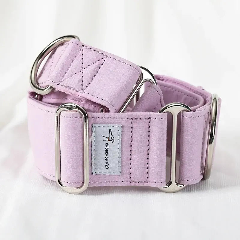 Martingale Dog Collar Cotton | Whippet & Iggy Wide Fit