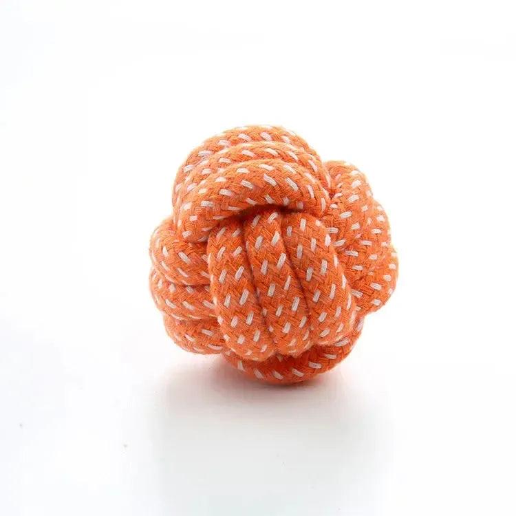 Mini Cotton Bite-resistant Rope Chew Toy for Dogs