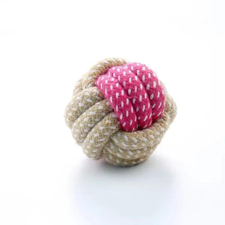 Mini Cotton Bite-resistant Rope Chew Toy for Dogs