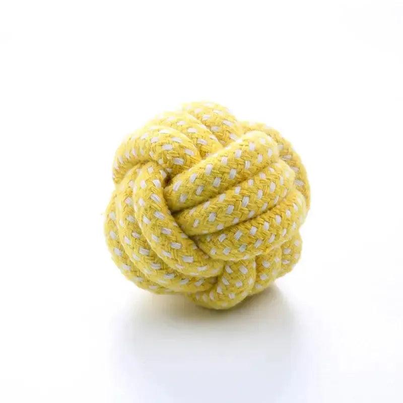 Mini Cotton Bite-resistant Rope Chew Toy for Dogs