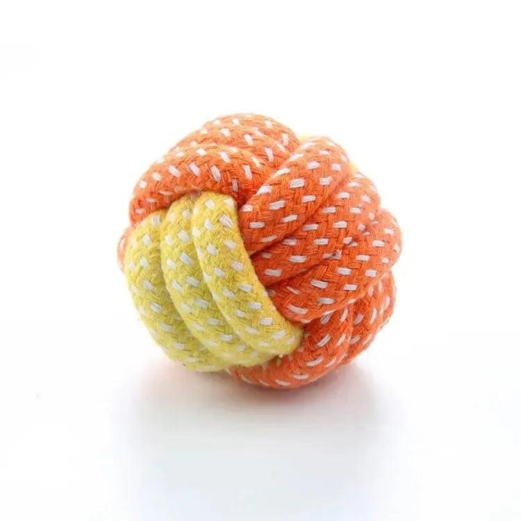 Mini Cotton Bite-resistant Rope Chew Toy for Dogs