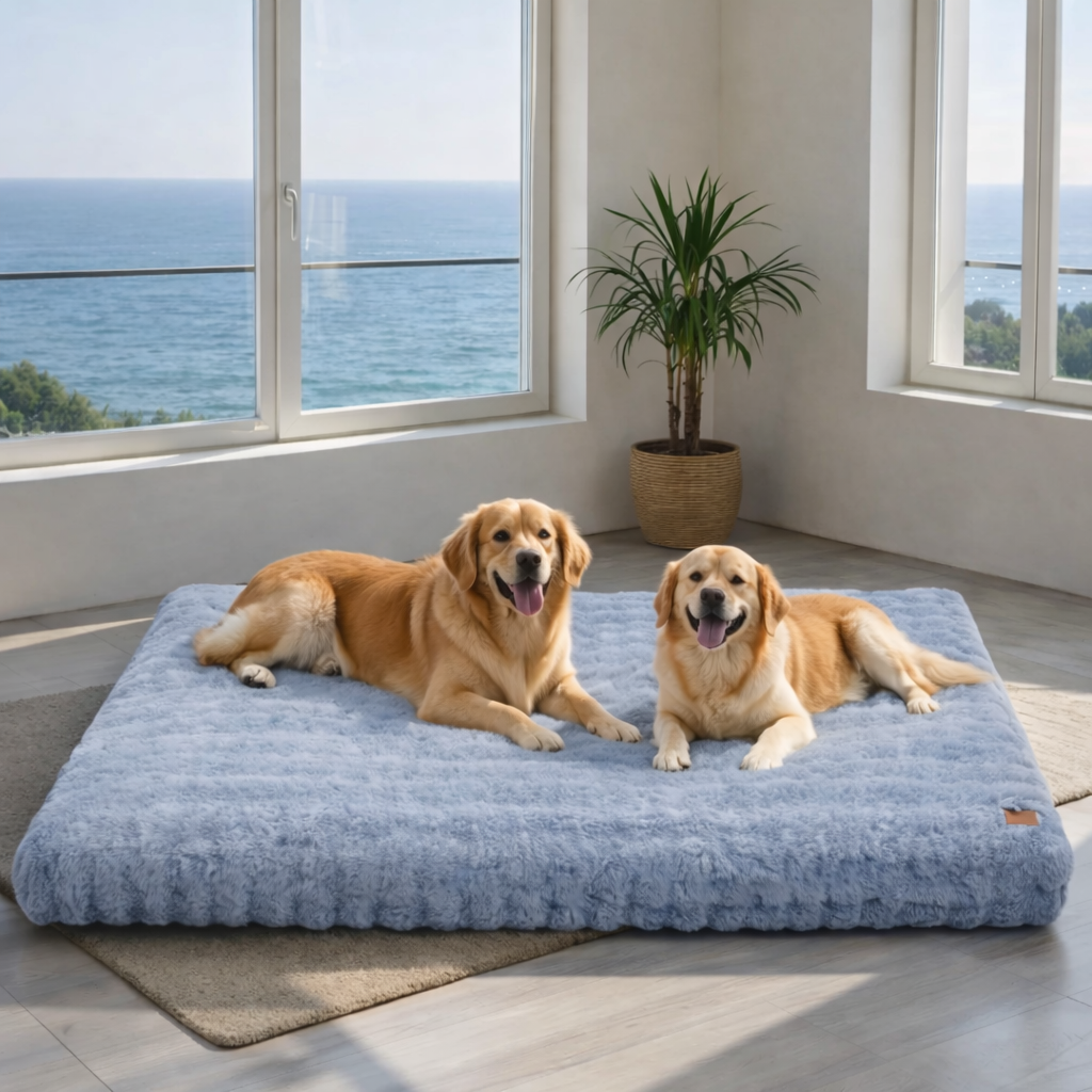 Orthopedic Dog Bed | Ultra Plush Cover for Large & Giant Breeds