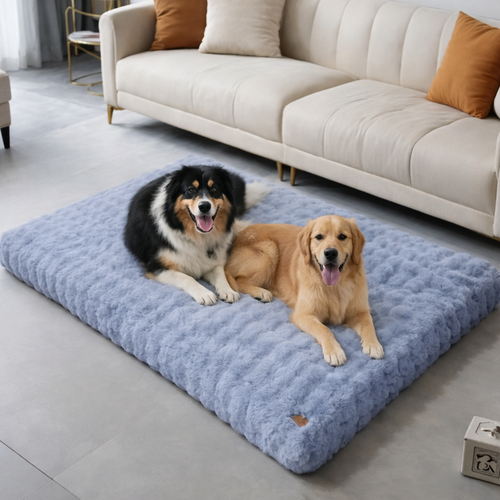 Orthopedic Dog Bed | Ultra Plush Cover for Large & Giant Breeds