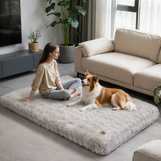Orthopedic Dog Bed | Ultra Plush Cover for Large & Giant Breeds