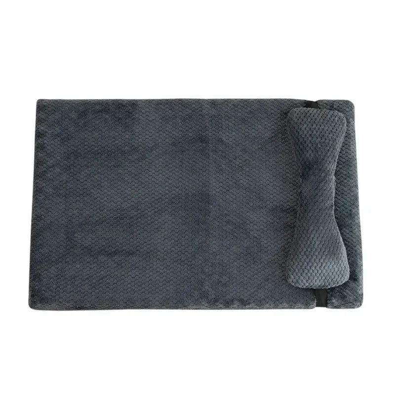 Orthopedic Dog Mat with Pillow | Washable & Waterproof