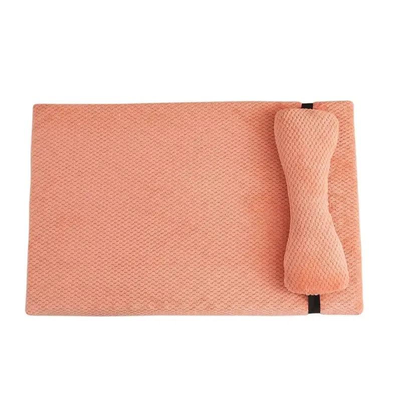 Orthopedic Dog Mat with Pillow | Washable & Waterproof