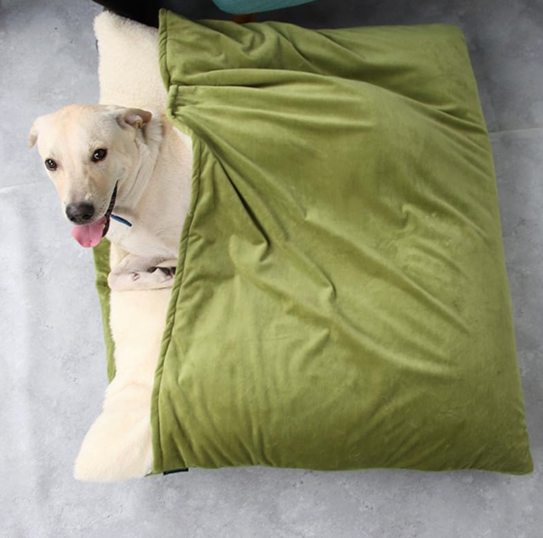Orthopedic Sleeping Bag Dog Bed | Extremely Soft