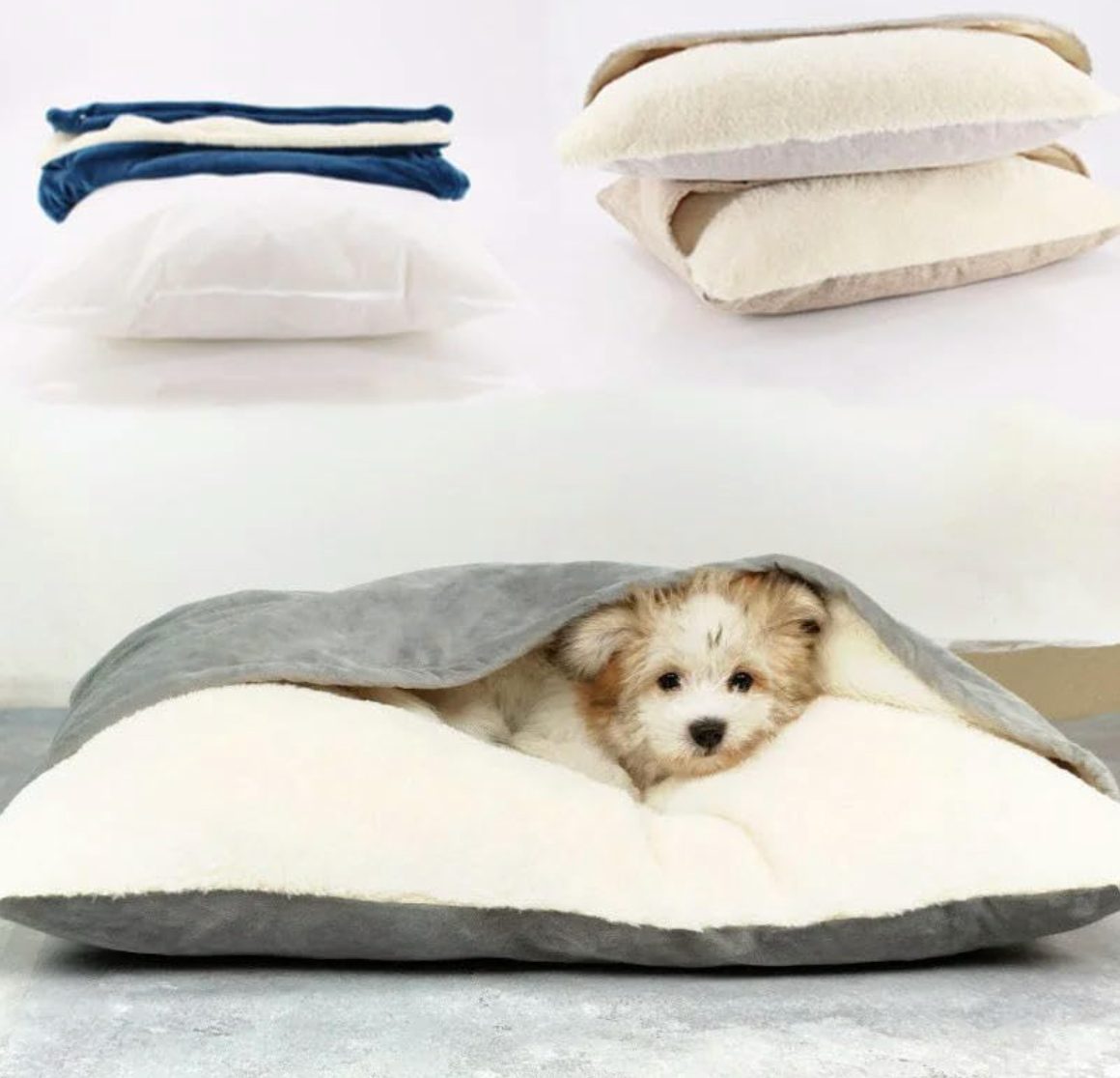 Orthopedic Sleeping Bag Dog Bed | Extremely Soft
