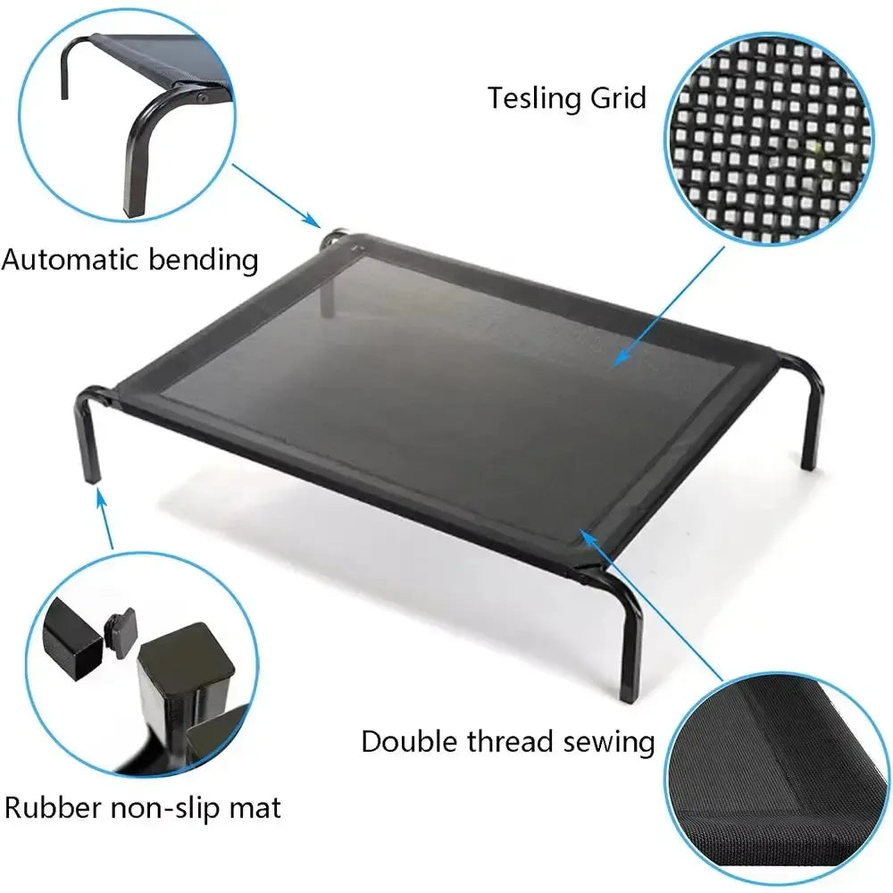 Orthopedic Washable Elevated Waterproof Dog Bed With Mesh Support