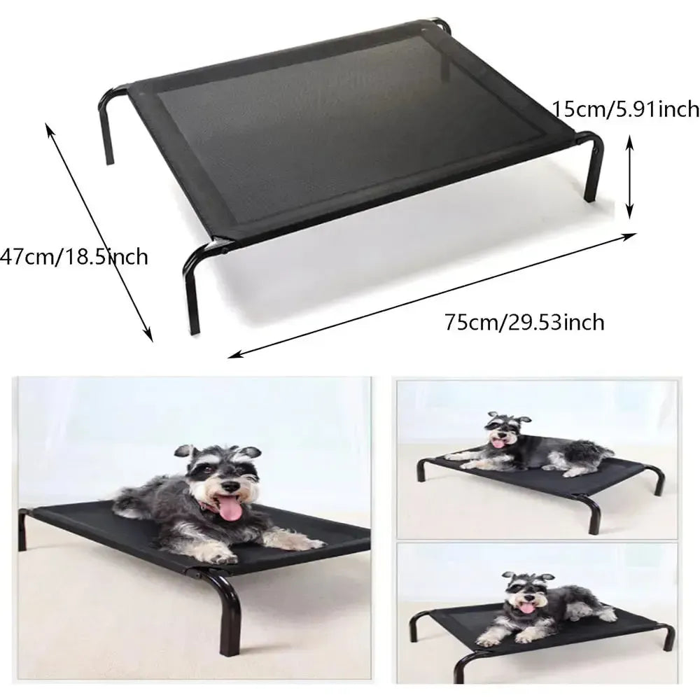 Orthopedic Washable Elevated Waterproof Dog Bed With Mesh Support