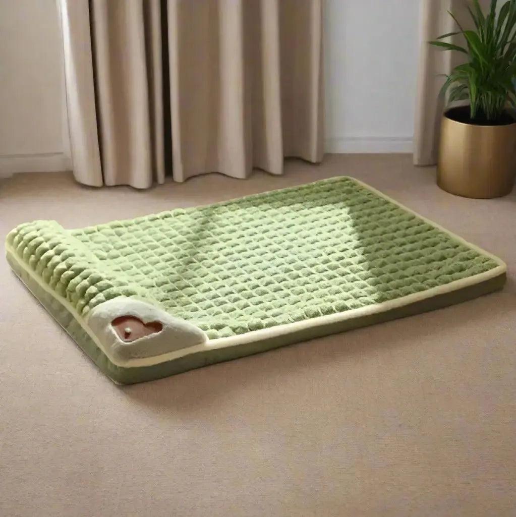 Orthopedic Warm Dog Bed | Memory Foam & Washable Cover