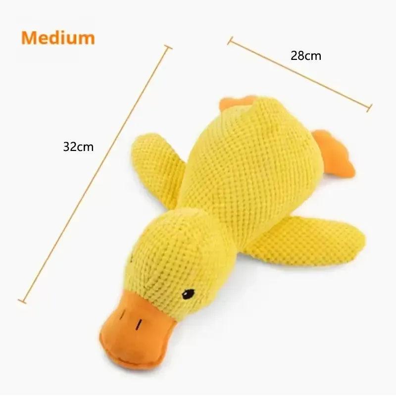 Plush Duck Cuddle Toy for Dogs