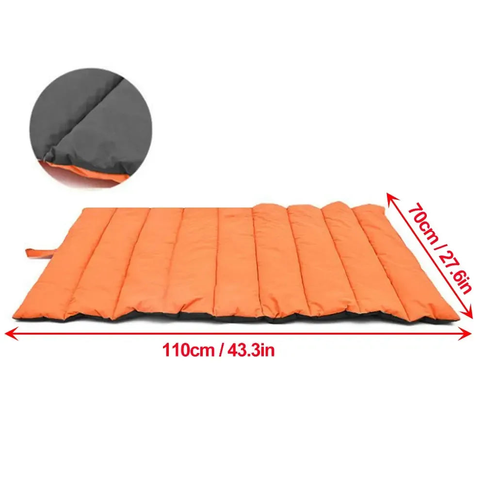 Portable waterproof dog bed for outdoor adventures