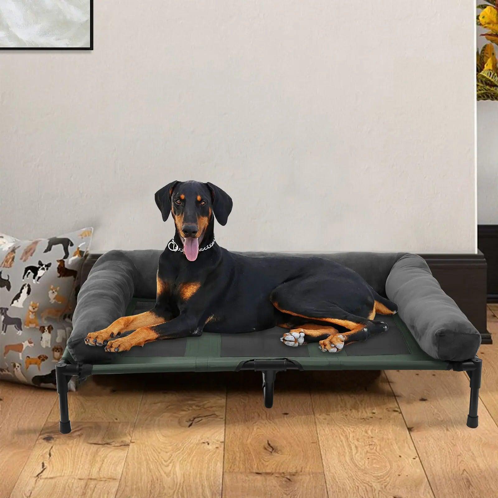 Raised Orthopedic Dog Bed with Cooling Mesh