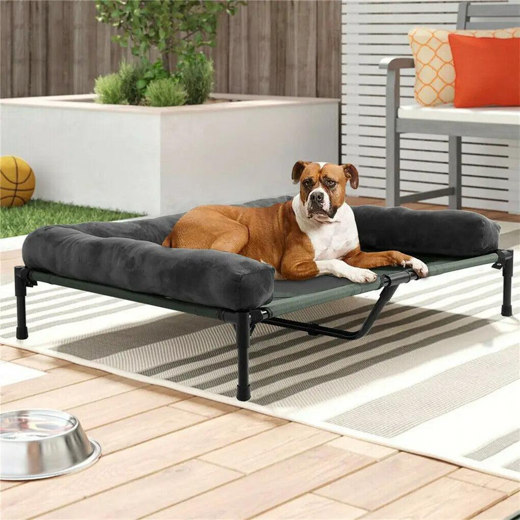 Raised Orthopedic Dog Bed with Cooling Mesh