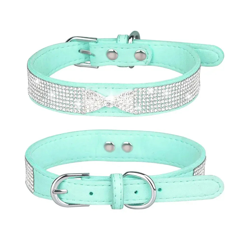Rhinestone Dog Collar