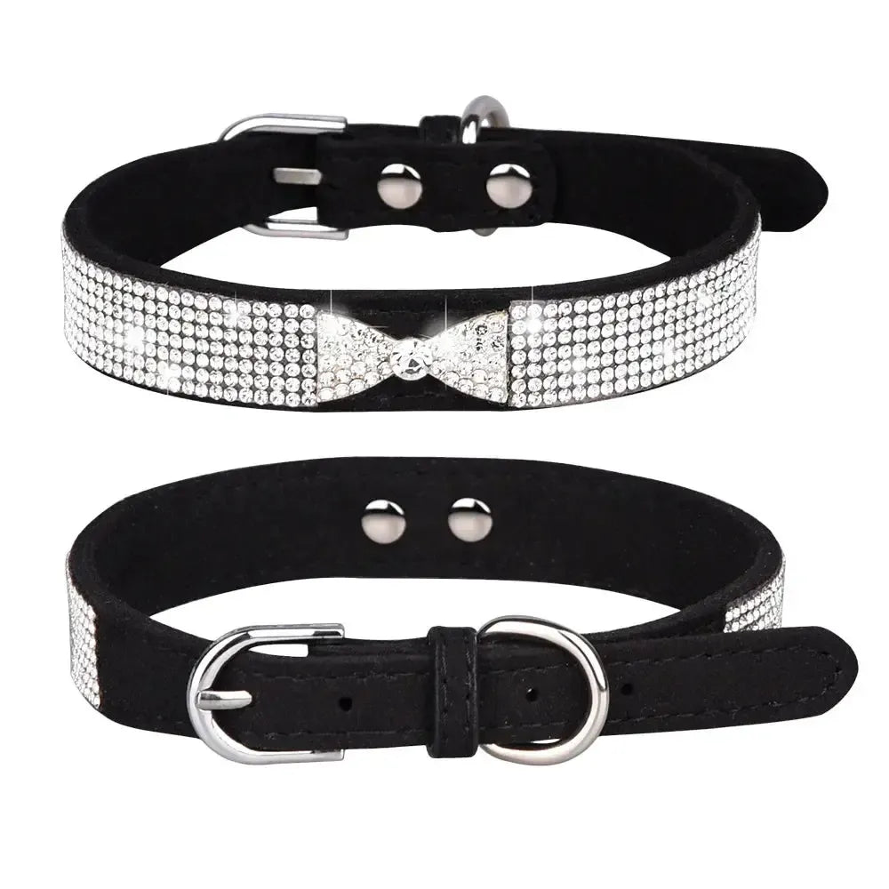 Rhinestone Dog Collar