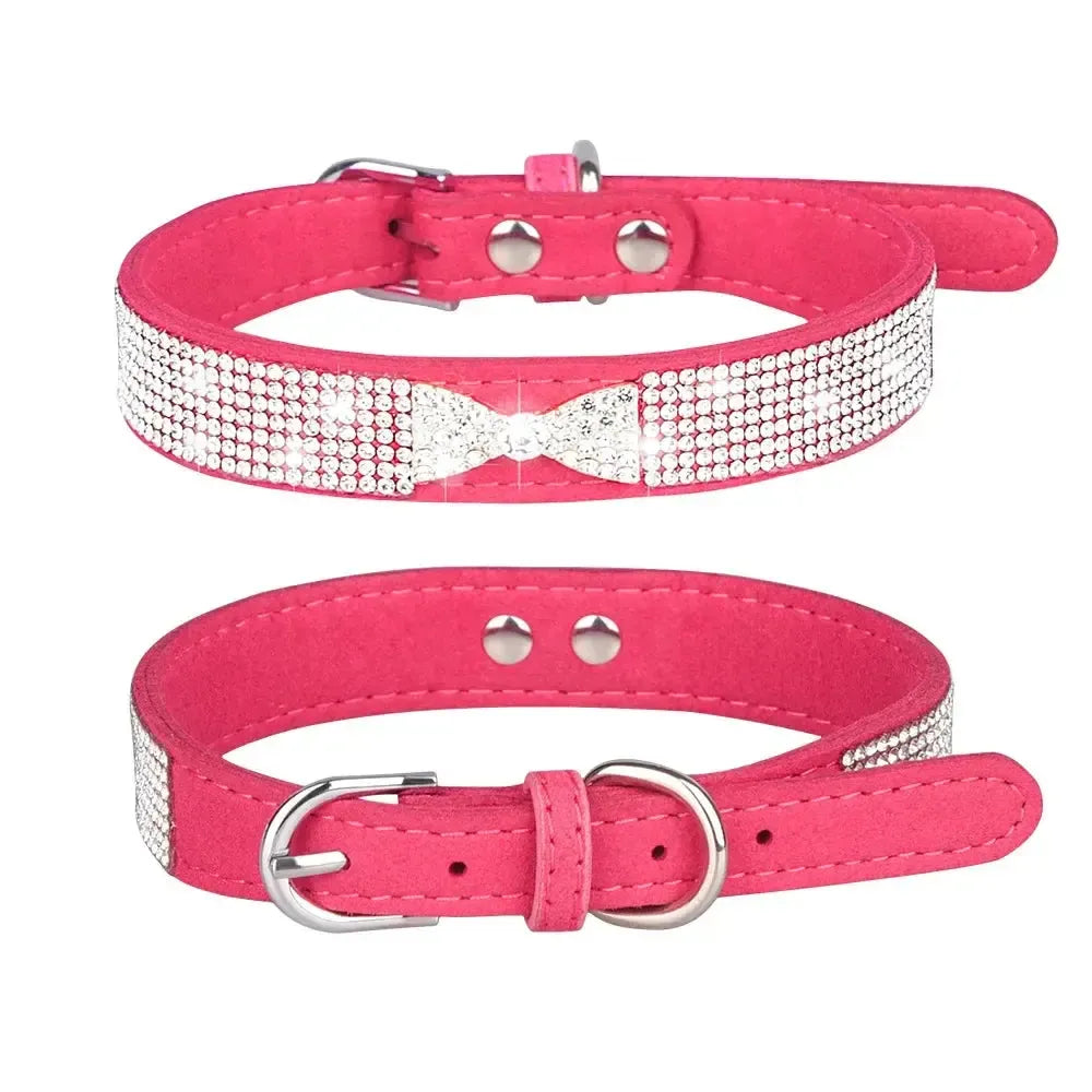 Rhinestone Dog Collar