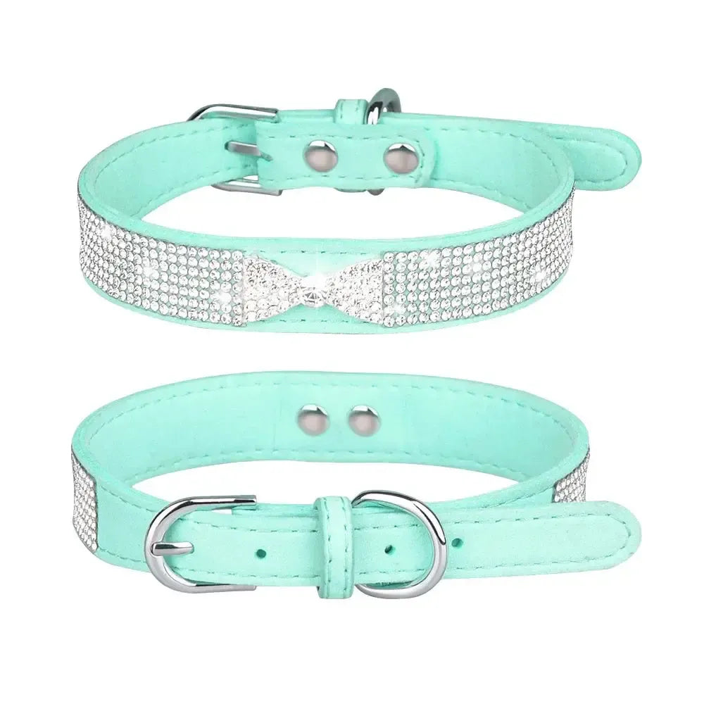 Rhinestone Dog Collar