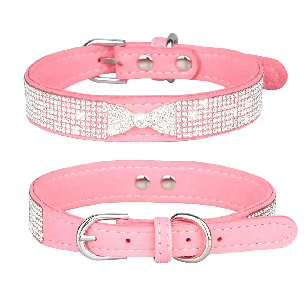 Rhinestone Dog Collar