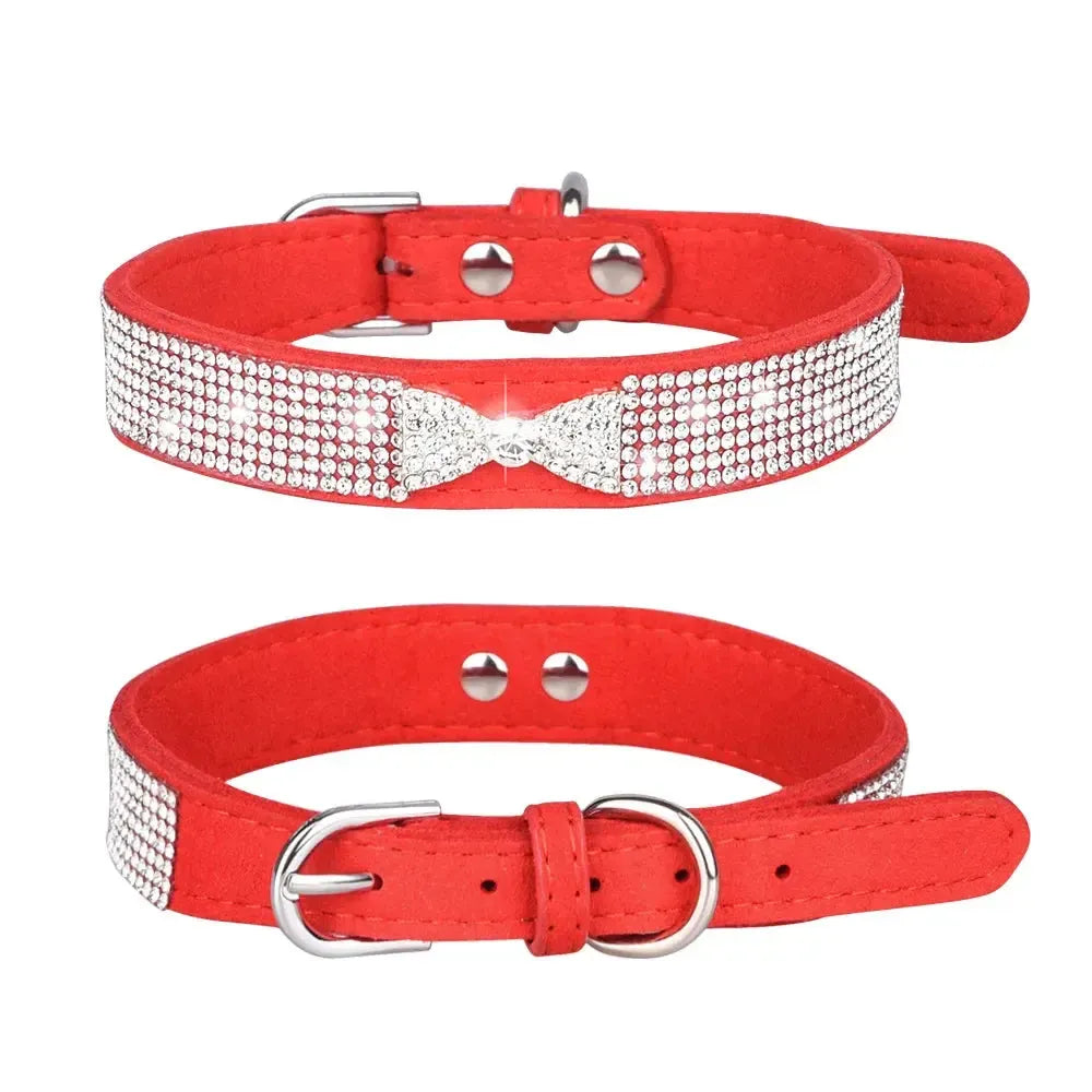 Rhinestone Dog Collar