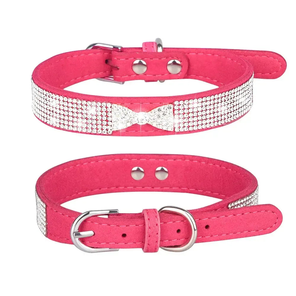Rhinestone Dog Collar