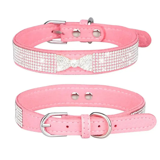 Rhinestone Dog Collar