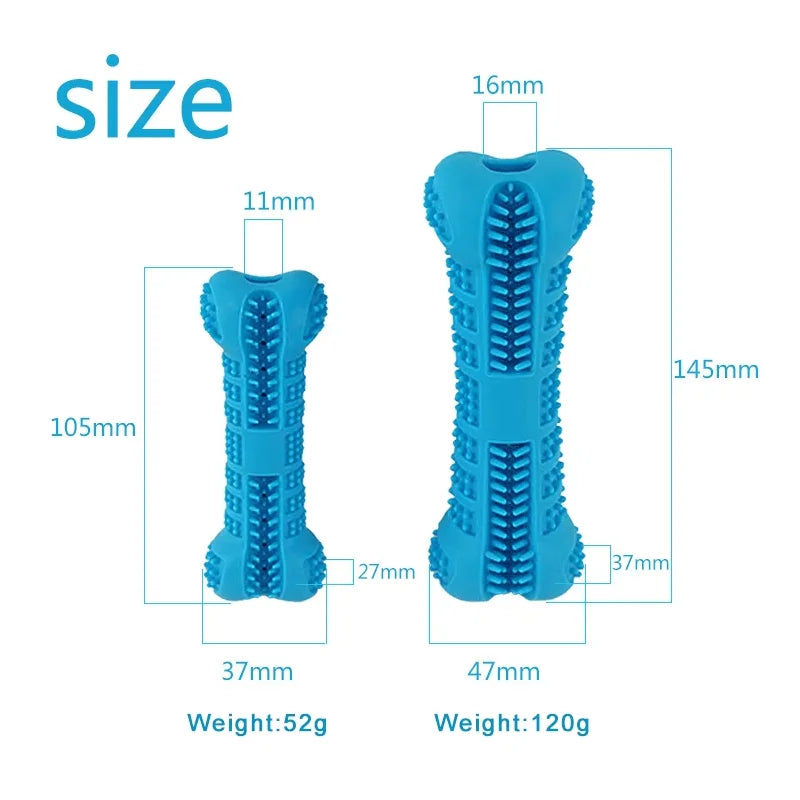 Rubber Dog Toothbrush Chew