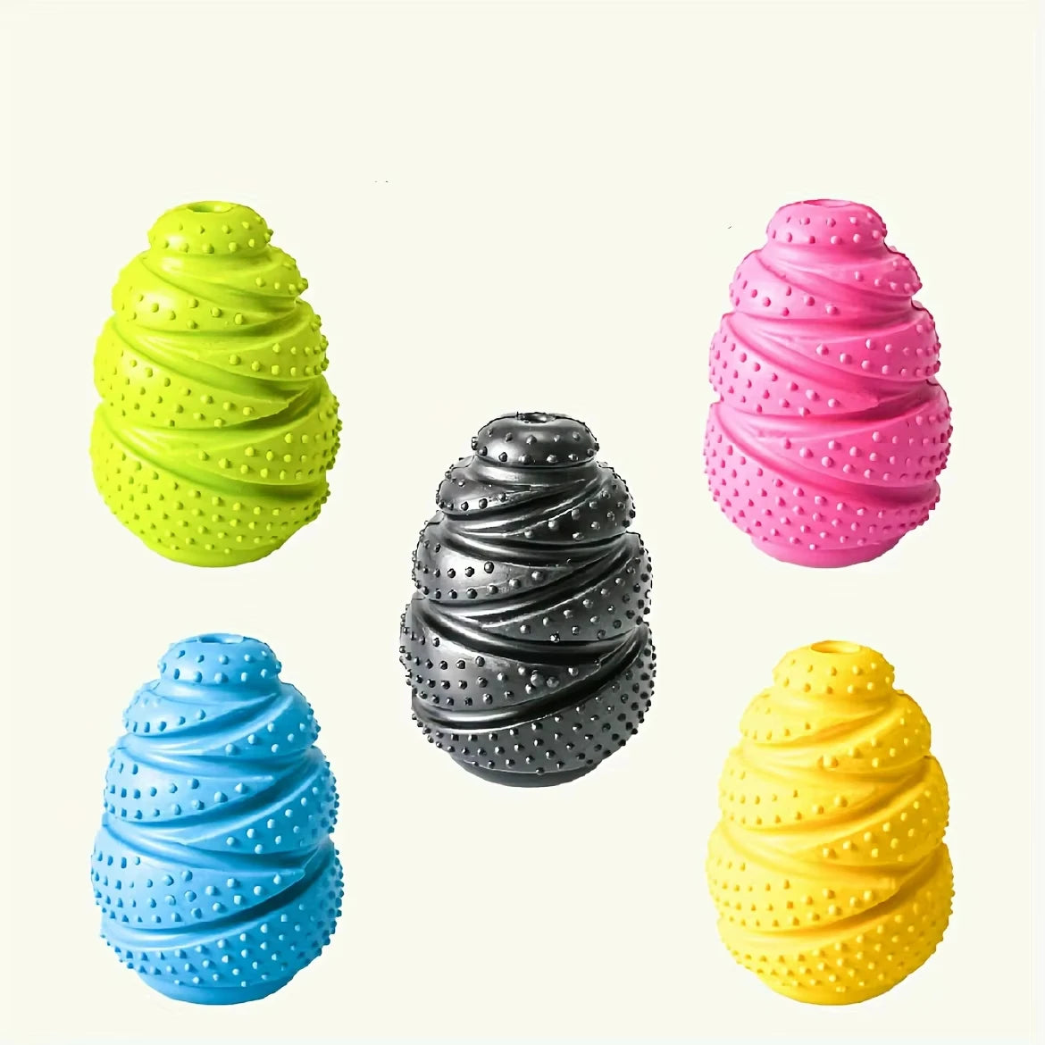 Rubber Treat Dispensing Dog Chew Toy