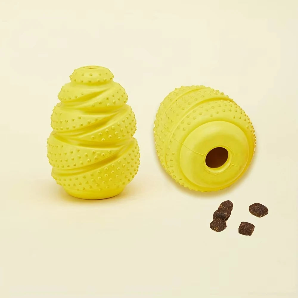 Rubber Treat Dispensing Dog Chew Toy