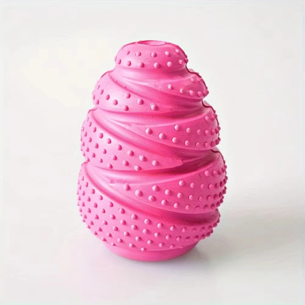 Rubber Treat Dispensing Dog Chew Toy