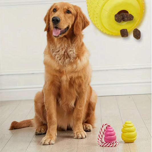 Rubber Treat Dispensing Dog Chew Toy
